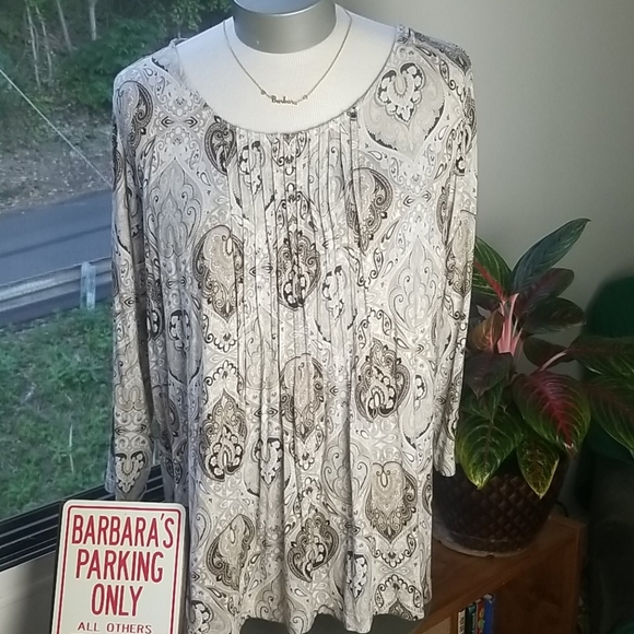 croft & barrow Tops - CROFTS &BARROW BLOUSE  SZ 2X